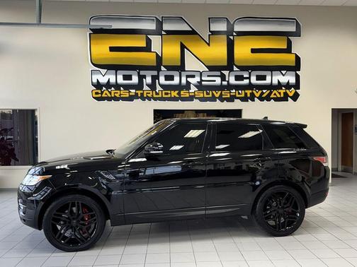 Mariana Black 2016 Land Rover Range Rover Sport 5.0L Supercharged Dynamic