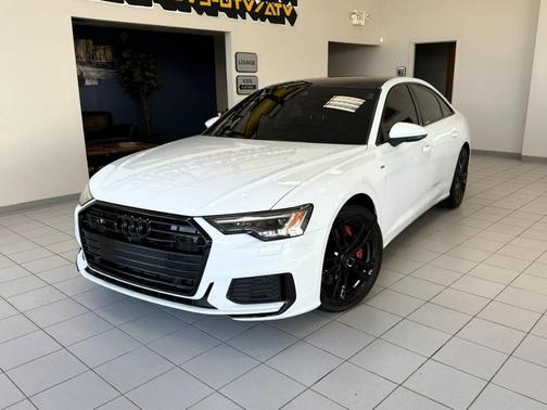 Glacier White Metallic 2019 Audi A6 55 Premium Plus
