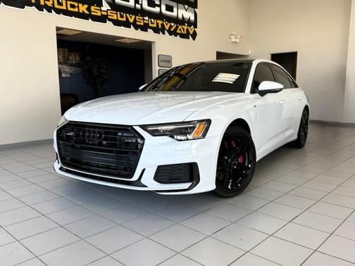 Glacier White Metallic 2019 Audi A6 55 Premium Plus