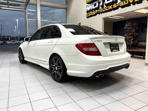 Polar White 2013 Mercedes-Benz C-Class C 300 4MATIC