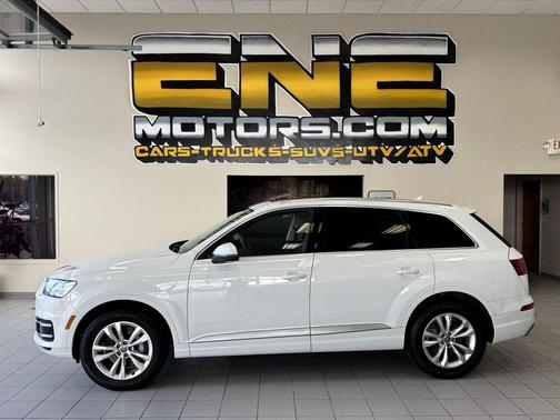 Carrara White 2018 Audi Q7 3.0T Premium Plus
