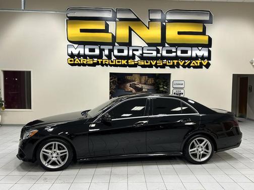 Black 2014 Mercedes-Benz E-Class E 350 4MATIC