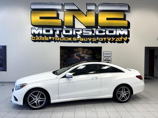Polar White 2017 Mercedes-Benz E-Class E 400 4MATIC