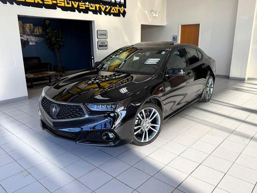 Crystal Black Pearl 2019 Acura TLX Technology