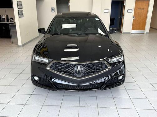 Crystal Black Pearl 2019 Acura TLX Technology