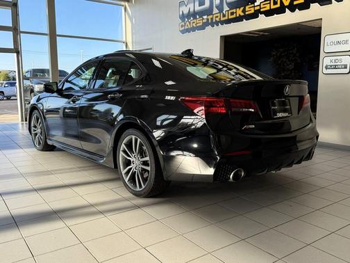 Crystal Black Pearl 2019 Acura TLX Technology
