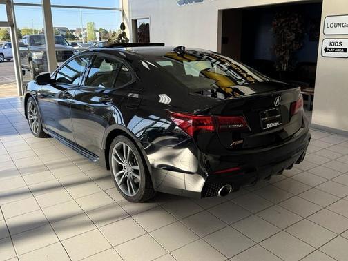 Crystal Black Pearl 2019 Acura TLX Technology