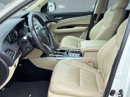 White Diamond Pearl 2014 Acura MDX 3.5L
