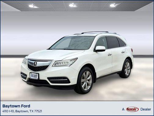 White Diamond Pearl 2014 Acura MDX 3.5L