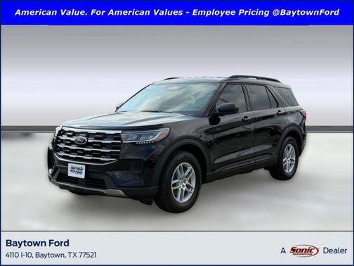 Agate Black Metallic 2026 Ford Explorer Active