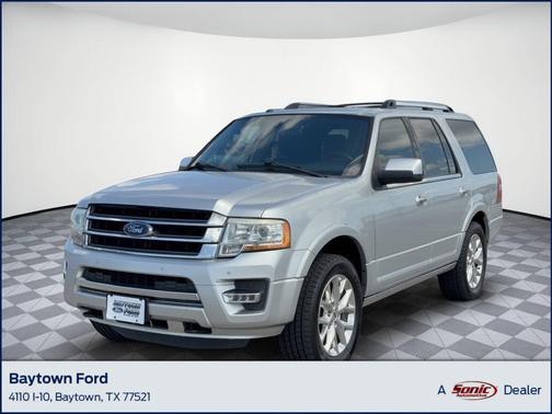 White Platinum Metallic Tri-Coat 2016 Ford Expedition Limited