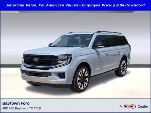 Glacier Gray Metallic Tri-Coat 2026 Ford Expedition Max Platinum
