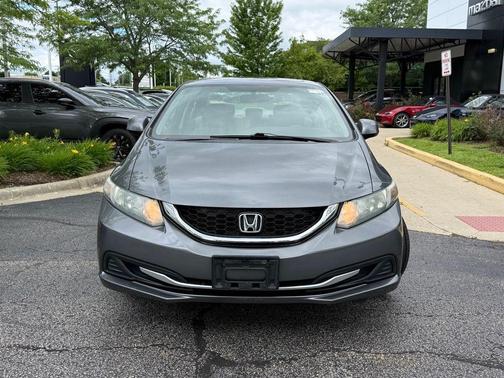 Gray 2013 Honda Civic EX