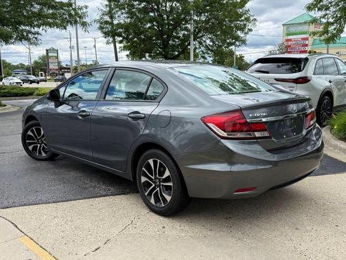 Gray 2013 Honda Civic EX