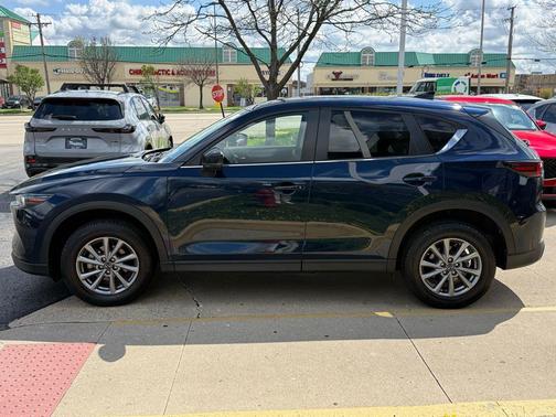 Deep Crystal Blue Mica 2023 Mazda CX-5 2.5 S Select Package