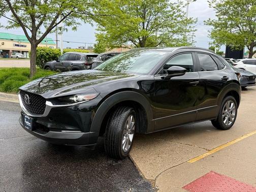 Jet Black Mica 2025 Mazda CX-30 2.5 S Preferred Package