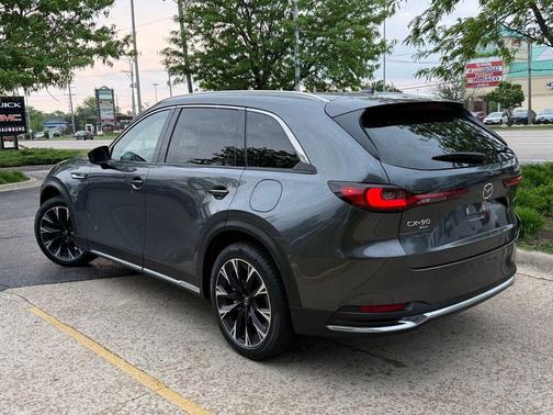 Machine Gray Metallic 2024 Mazda CX-90 PHEV Premium Plus