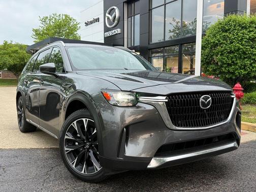 Machine Gray Metallic 2024 Mazda CX-90 PHEV Premium Plus