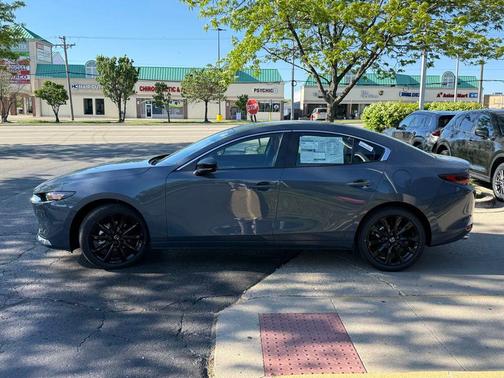 Polymetal Gray Metallic 2026 Mazda Mazda3 AWD
