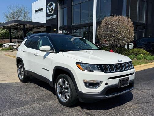 White Clearcoat 2018 Jeep Compass Limited