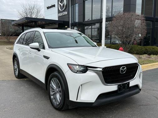 Rhodium White Premium 2024 Mazda CX-90 3.3 Turbo Preferred Plus