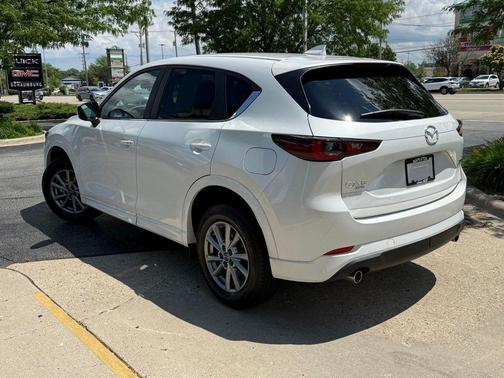 Rhodium White Metallic 2025 Mazda CX-5 2.5 S Select Package