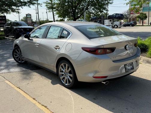 Platinum Quartz Metallic 2026 Mazda Mazda3 FWD w/Preferred Package