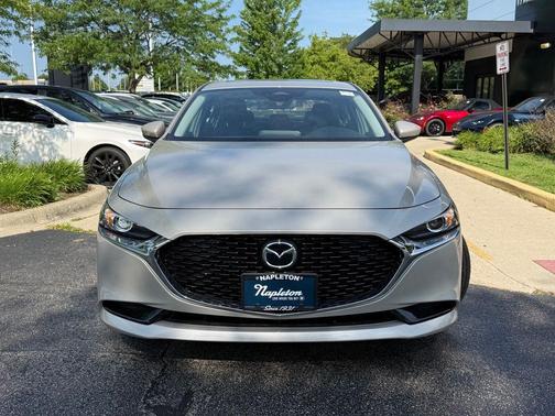 Platinum Quartz Metallic 2026 Mazda Mazda3 FWD w/Preferred Package