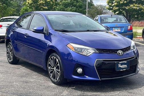 Blue 2016 Toyota Corolla S Plus