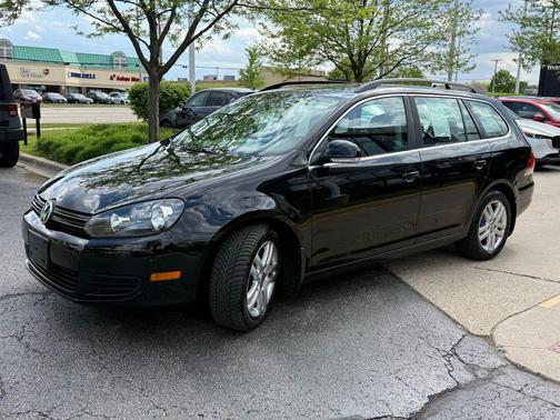 Black Uni 2013 Volkswagen Jetta SportWagen TDI