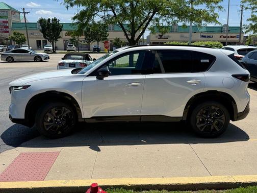 Rhodium White Metallic 2026 Mazda CX-5 2.5 S Premium Plus Package