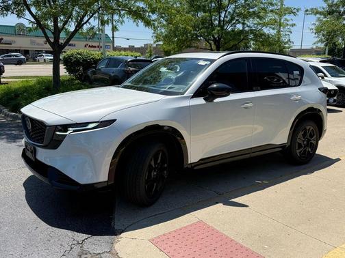 Rhodium White Metallic 2026 Mazda CX-5 2.5 S Premium Plus Package