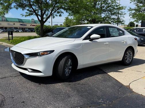 Snowflake White Pearl Mica 2026 Mazda Mazda3 FWD