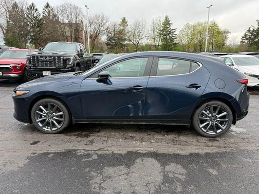 Deep Crystal Blue Mica 2026 Mazda Mazda3 FWD w/Preferred Package