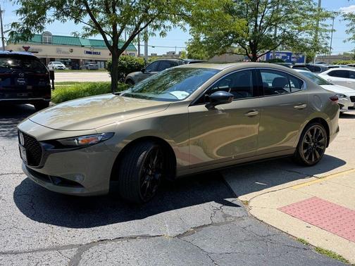 Zircon Sand Metallic 2025 Mazda Mazda3 2.5 Turbo AWD