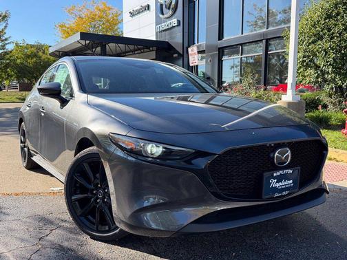 Machine Gray Metallic 2026 Mazda Mazda3 FWD w/Premium Package