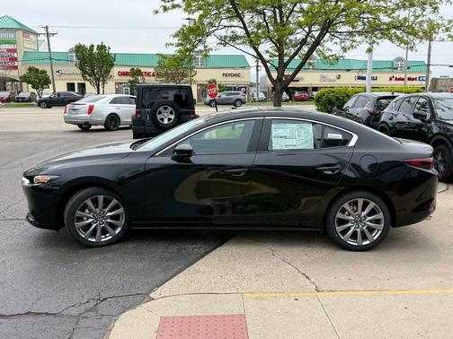 Jet Black Mica 2026 Mazda Mazda3 FWD w/Preferred Package