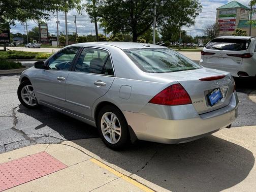 Alabaster Silver Metallic 2007 Honda Accord EX