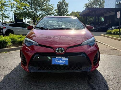Barcelona Red Metallic 2017 Toyota Corolla SE