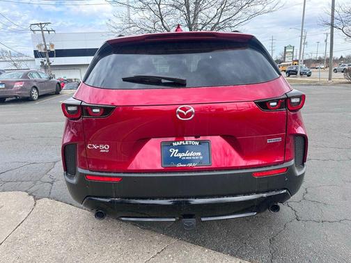 Soul Red Crystal Metallic 2026 Mazda CX-50 Hybrid Premium AWD