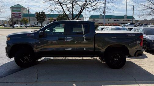 Shadow Gray Metallic 2021 Chevrolet Silverado 1500 Custom Trail Boss