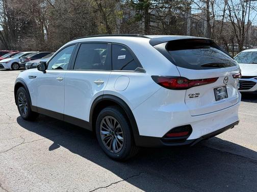 Rhodium White Premium 2026 Mazda CX-70 PHEV SC Plus