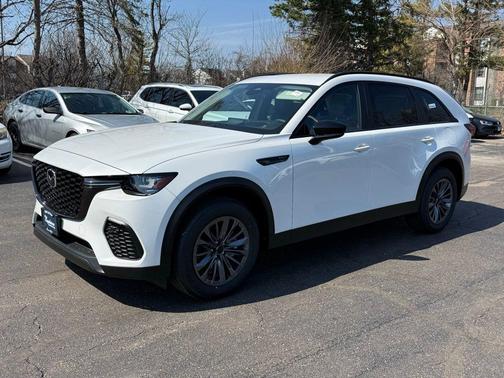 Rhodium White Premium 2026 Mazda CX-70 PHEV SC Plus