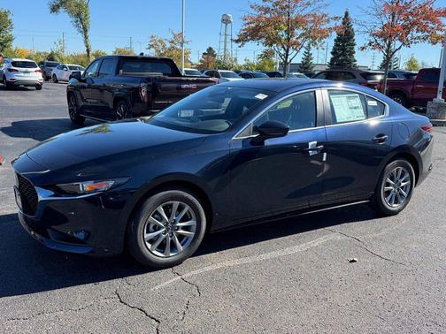 Deep Crystal Blue Mica 2026 Mazda Mazda3 FWD