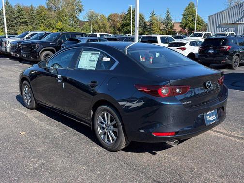 Deep Crystal Blue Mica 2026 Mazda Mazda3 FWD
