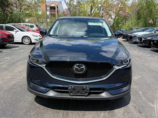 Deep Crystal Blue Mica 2021 Mazda CX-5 Touring