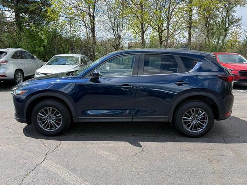 Deep Crystal Blue Mica 2021 Mazda CX-5 Touring