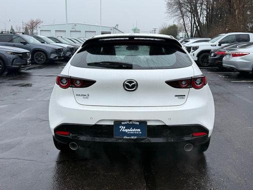 Snowflake White Pearl Mica 2026 Mazda Mazda3 2.5 Turbo AWD