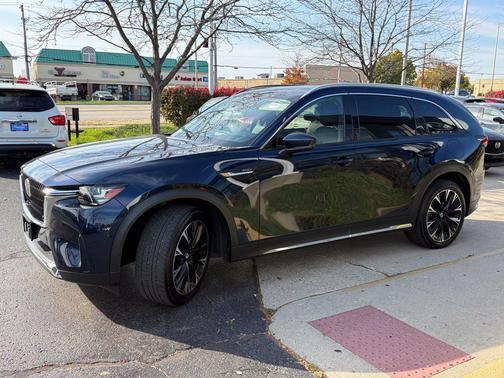 Deep Crystal Blue Mica 2024 Mazda CX-90 PHEV Premium
