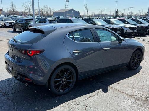 Polymetal Gray Metallic 2026 Mazda Mazda3 2.5 S Carbon Edition